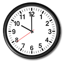 clock at 10am