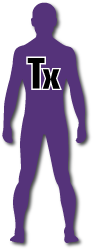 Tx inside body silhouette